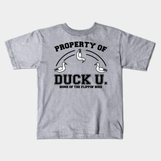 Property of Duck U. Kids T-Shirt